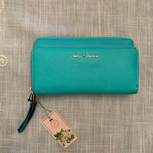 Aqua Blue Juicy Couture Wallet